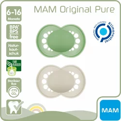 MAM Original Nuggi Kautschuk 6-16 Monate
