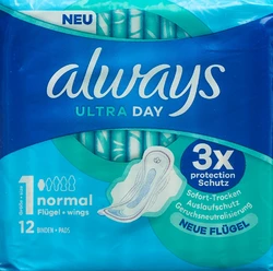 always Ultra Binde Normal mit Flügeln