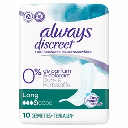 always discreet Inkontinenz Long 0%
