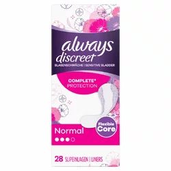 always discreet incontinence protège-slip Normal