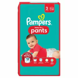 Pampers Baby-Dry Baby Dry Pants Gr3 6-11kg Midi pack économique