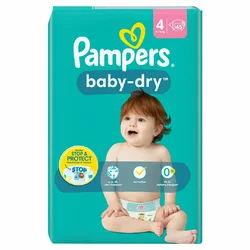 Pampers Baby-Dry Baby Dry Gr4 9-14kg Maxi Sparpack