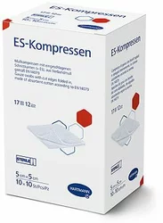 Hartmann ES-Kompresse 5x5cm 12-fach steril