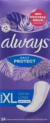 always Slipeinlage Daily Protect Extra Long mit leichtem Duft