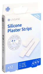 LIVSANE Silikonpflaster-Streifen ultra sensitive