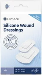 LIVSANE Silikon-Wundverbände ultra sensitive