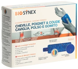 BIOSYNEX Kalt Warm Kompresse 11x35cm Knöchel Ellenbogen Handgelenk