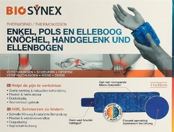 BIOSYNEX Kalt Warm Kompresse 11x35cm Knöchel Ellenbogen Handgelenk