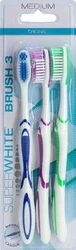SUPERWHITE Zahnbürste Brush 3 mittel