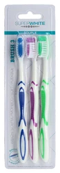 SUPERWHITE Zahnbürste Brush 3 weich
