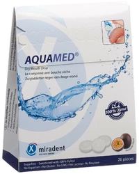 Miradent AQUAMED Mundtrockenheits Lutschtablette Lutschtabl
