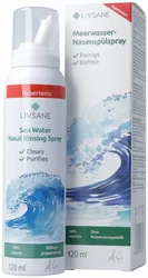 LIVSANE Meerwasser-Nasenspülspray hypertonisch