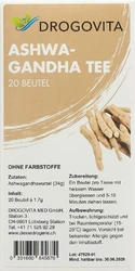 Drogovita Ashwagandha Tee
