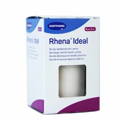 Rhena Ideal Elastische Binde 8cmx5m weiss