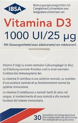Vitamina D3 Schmelzfilm 1000 I.U. (neu)