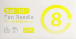 SOL-M Pen Nadel 30G 0.3x8