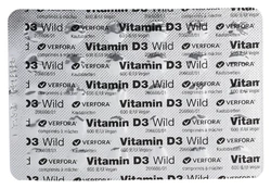 Vitamin D3 Wild Kautablette 600 IE vegan
