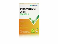 Vitamin D3 Wild Kautablette 600 IE vegan