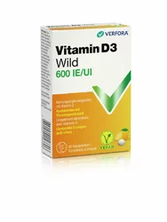 Vitamin D3 Wild Kautablette 600 IE vegan