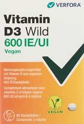 Vitamin D3 Wild Tablette 600 IE vegan