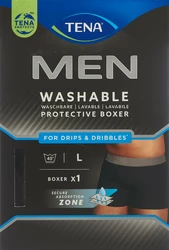 TENA Men Washable Underwear L schwarz