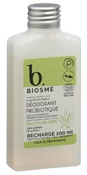BIOSME PARIS Deodorant probiotisch Eau d'aloe vera Nachfüllpackung