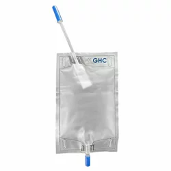 GHC Urinbeutel CAREFLOW 0.75l 12cm unsteril mit Ablass mit Rücklaufventil