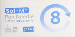 SOL-M Pen Nadel 31G 0.25x8