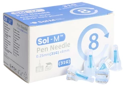 SOL-M Pen Nadel 31G 0.25x8