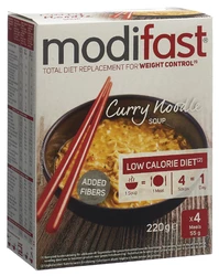 modifast Nudelsuppe Curry