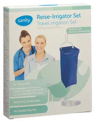 Sanity Irrigator Reise Set komplett 2L