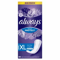 always Slipeinlage Daily Protect Extra Long mit leichtem Duft BigPack