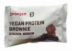 Sponser Display Vegan Protein Brownie 12x50g Chocolat