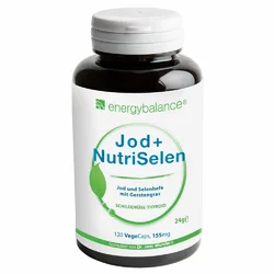 energybalance Jod + NutriSelen Kapsel Gerstengras Schilddrüse-Thyroid
