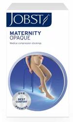 Jobst Maternity Opaque KKL2 AT Strumpfhose Regular II mit Spitze Komfortsohle Komfort-Umstandshosenteil schwarz