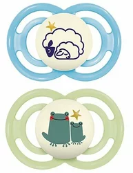 MAM Perfect Night lolette silicone 6-16 mois Boy