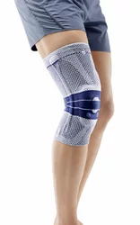 BAUERFEIND GenuTrain A3 Aktivbandage Grösse 3 links titan