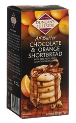 DUNCANS OF DEESIDE Shortbread Orange Chocolate Chips