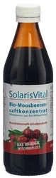 SolarisVital Moosbeerensaft Bio