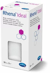 Rhena Ideal bande élastique 10cmx5m blanc