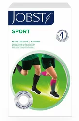 Jobst Sport Kniestrumpf 15-20mmHg L royal blue