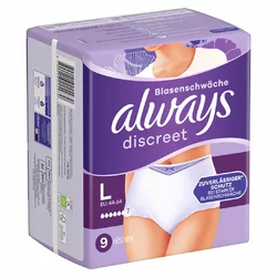always discreet Discreet Inkontinenz Pants L Plus