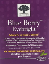 NEW NORDIC Blue Berry Eyebright Tablette