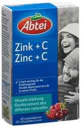 Abtei Zink + C Lutschtablette