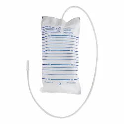 GHC Urinbeutel CAREFLOW 2.0l 90cm unsteril ohne Ablass mit Rücklaufventil