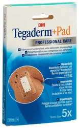 3M Tegaderm 5x7cm Wundkissen 2.5x4cm