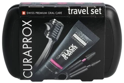 Curaprox Display Travel Set Black is White 12 Stück