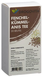 Drogovita Fenchel-Kümmel-Anis Tee