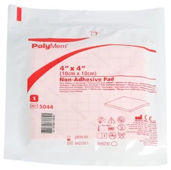 PolyMem Non Adhesive Dressing 10x10cm