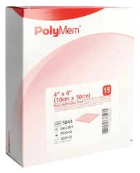 PolyMem Non Adhesive Dressing 10x10cm